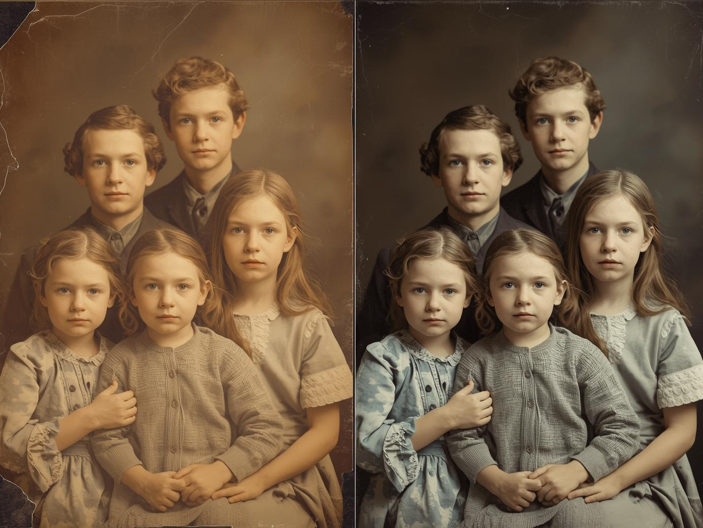 Vintage Family Portrait