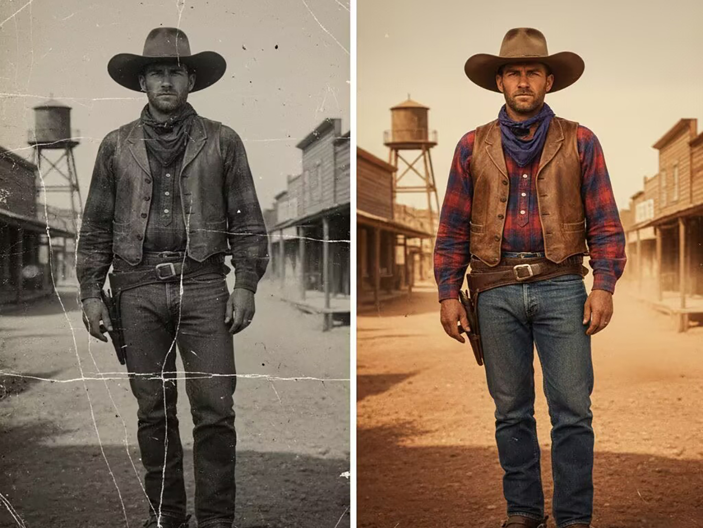 Black & White to Color