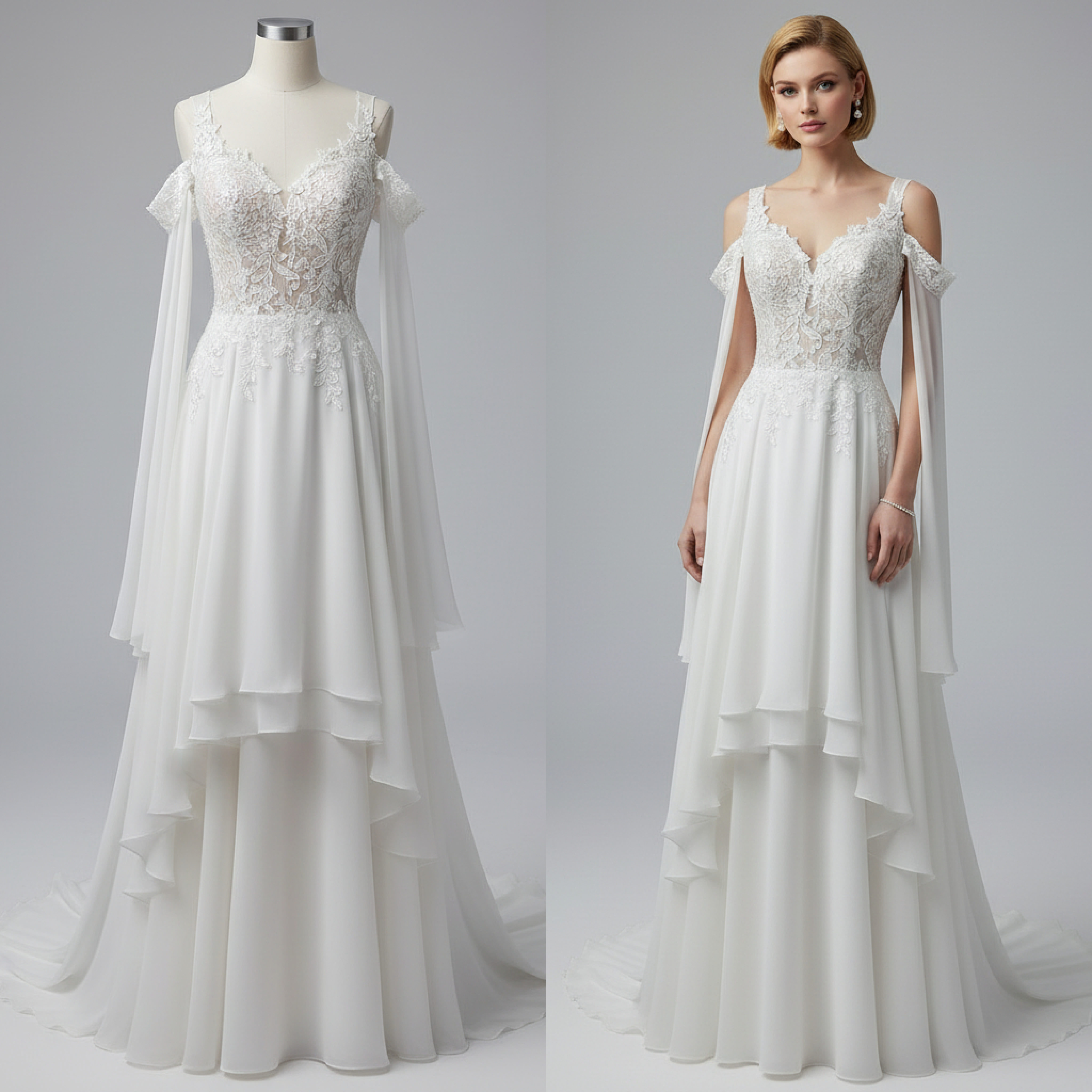 One-Click Digital Dress Swap
