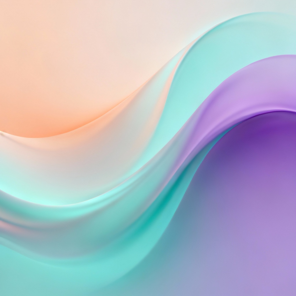 AI liquid gradient wave background