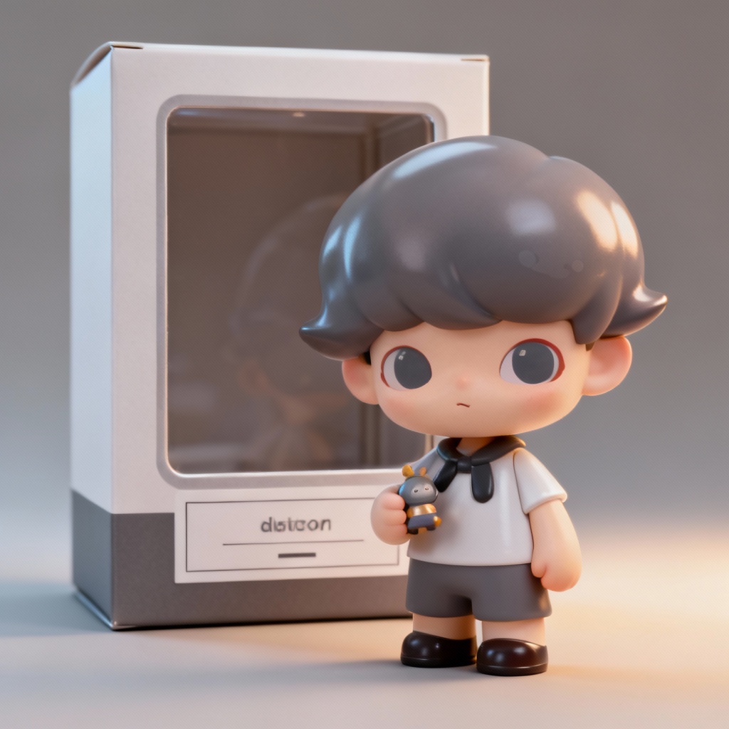 AI Funko Pop avatar in boxed vinyl style