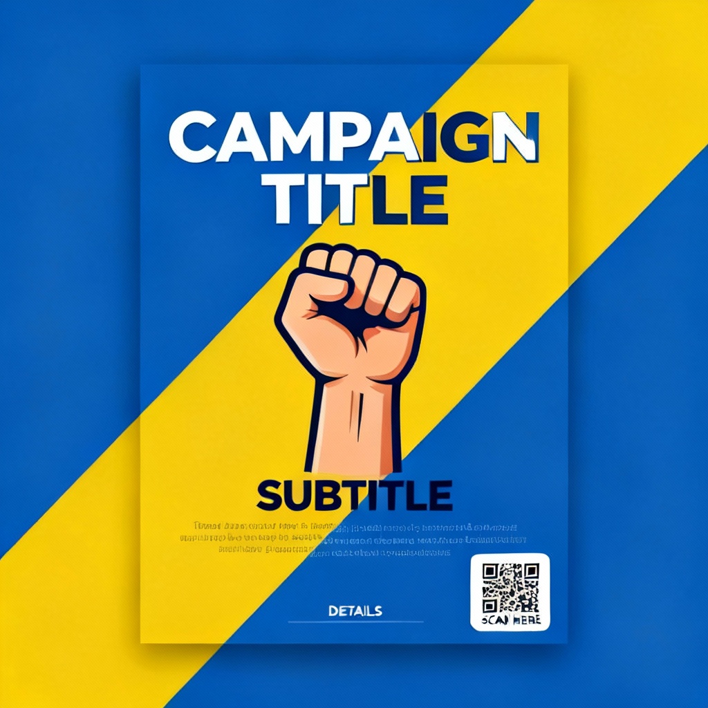 AI Modern Campaign Poster