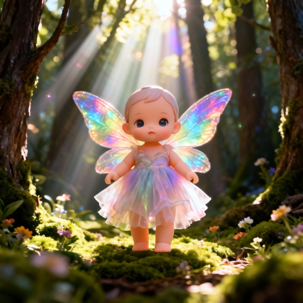 AI fantasy fairy baby doll