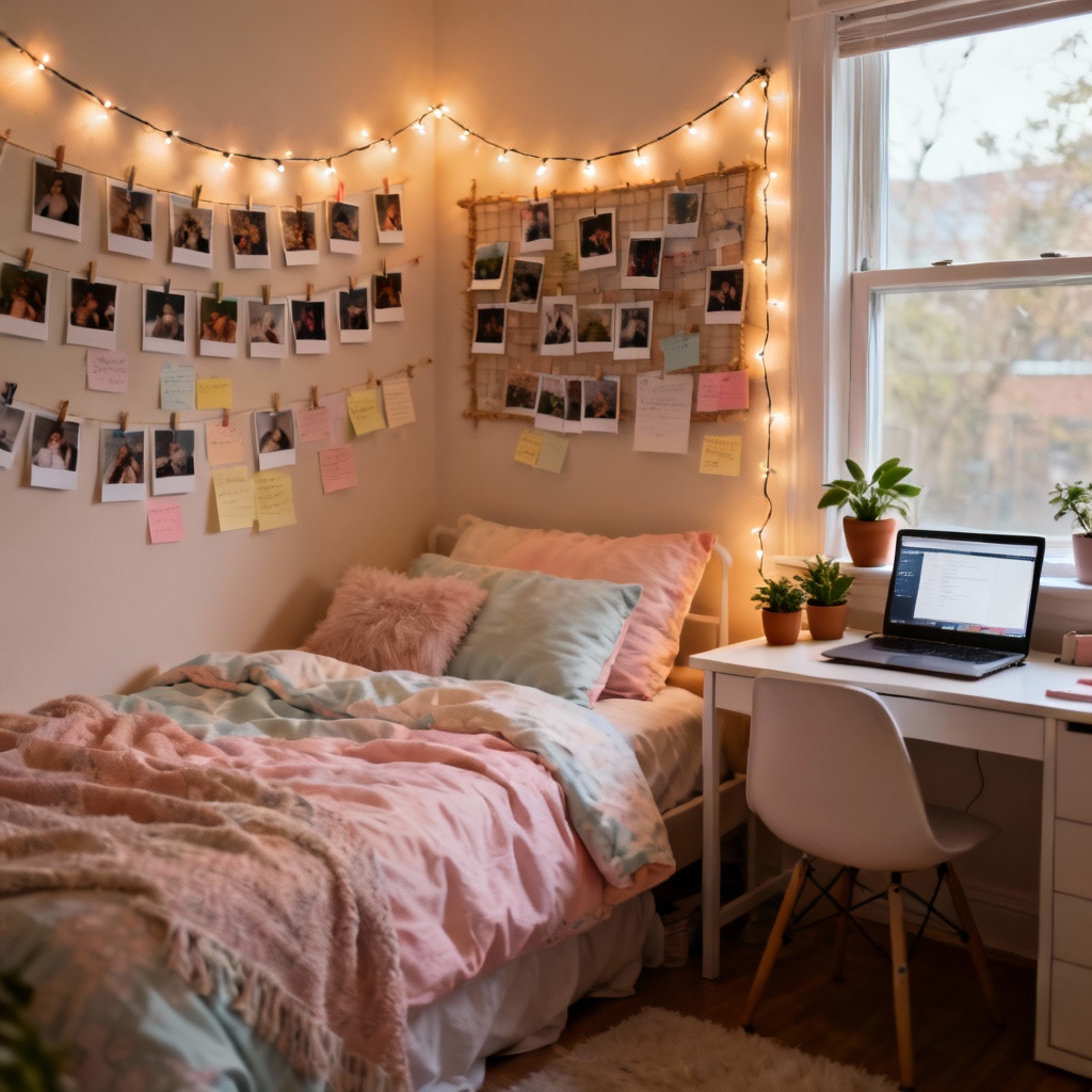 AI Teen Cozy Bedroom Decor