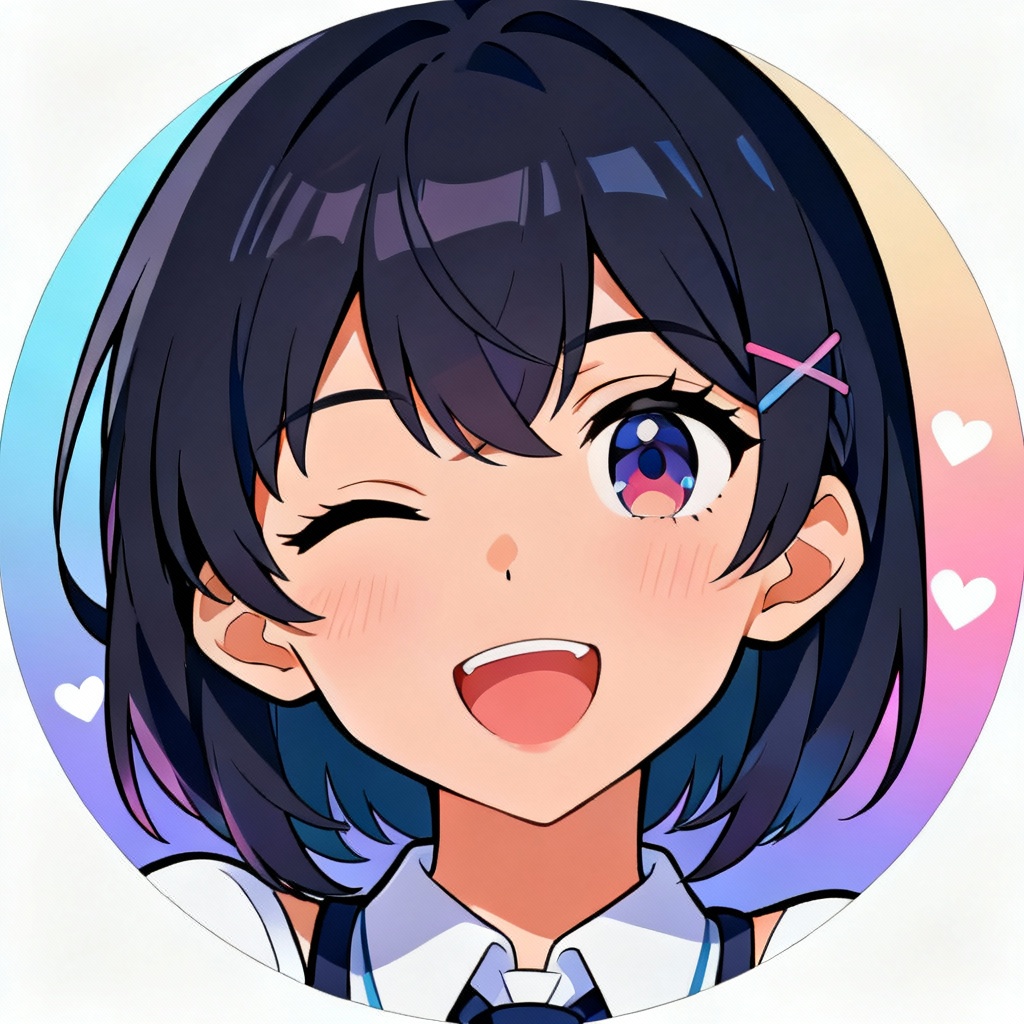 AI Suki VTuber icon avatar