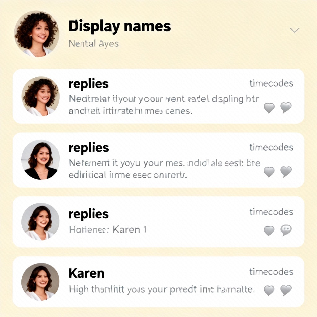 Neighborhood group comment thread screenshot style