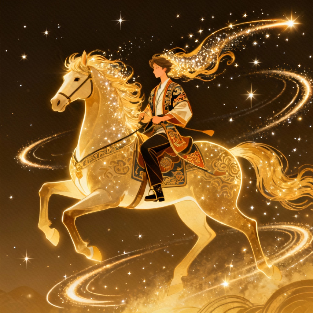 AI 2026 Chinese zodiac Horse radiant rider persona