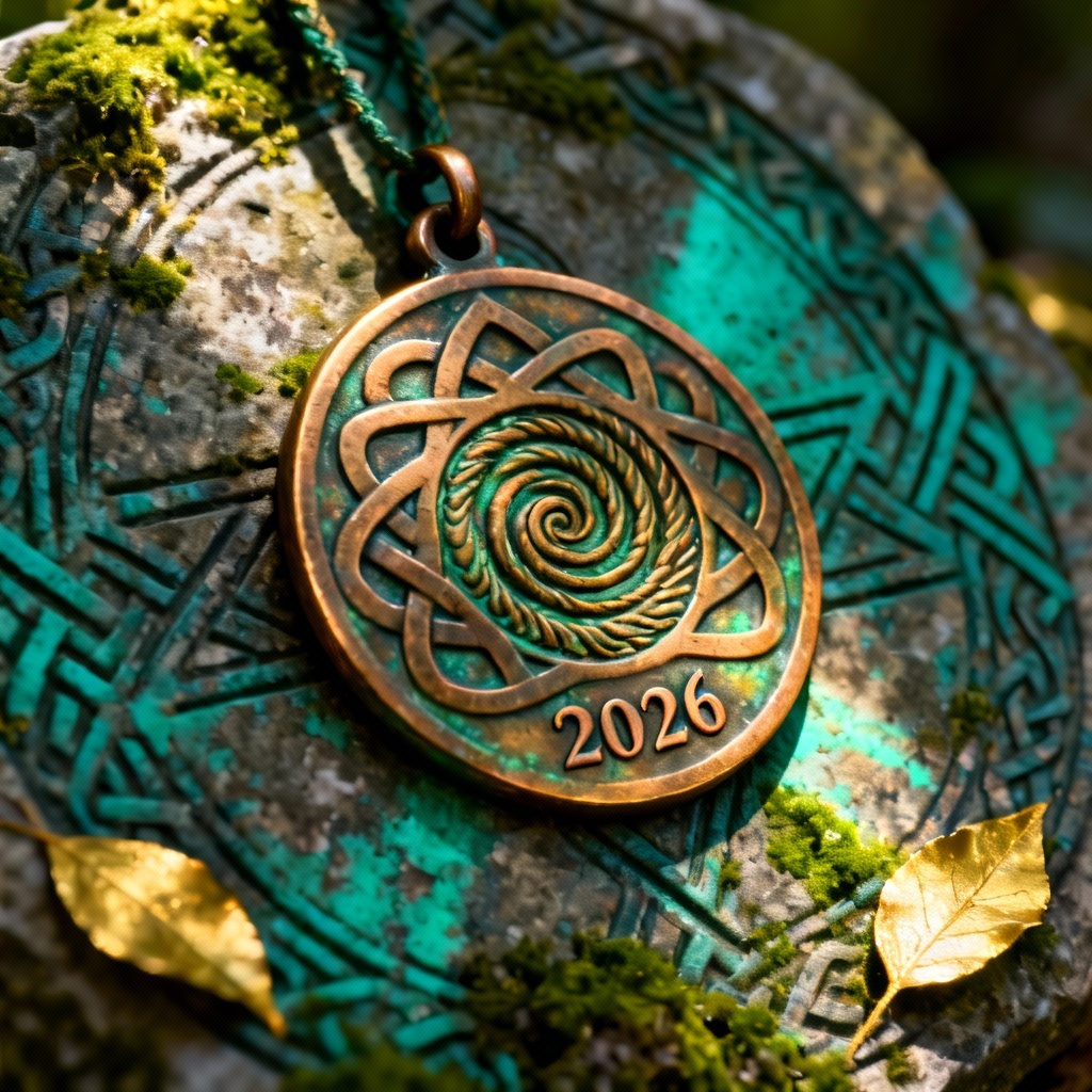 AI Celtic 2026 fortune spiral sigil charm
