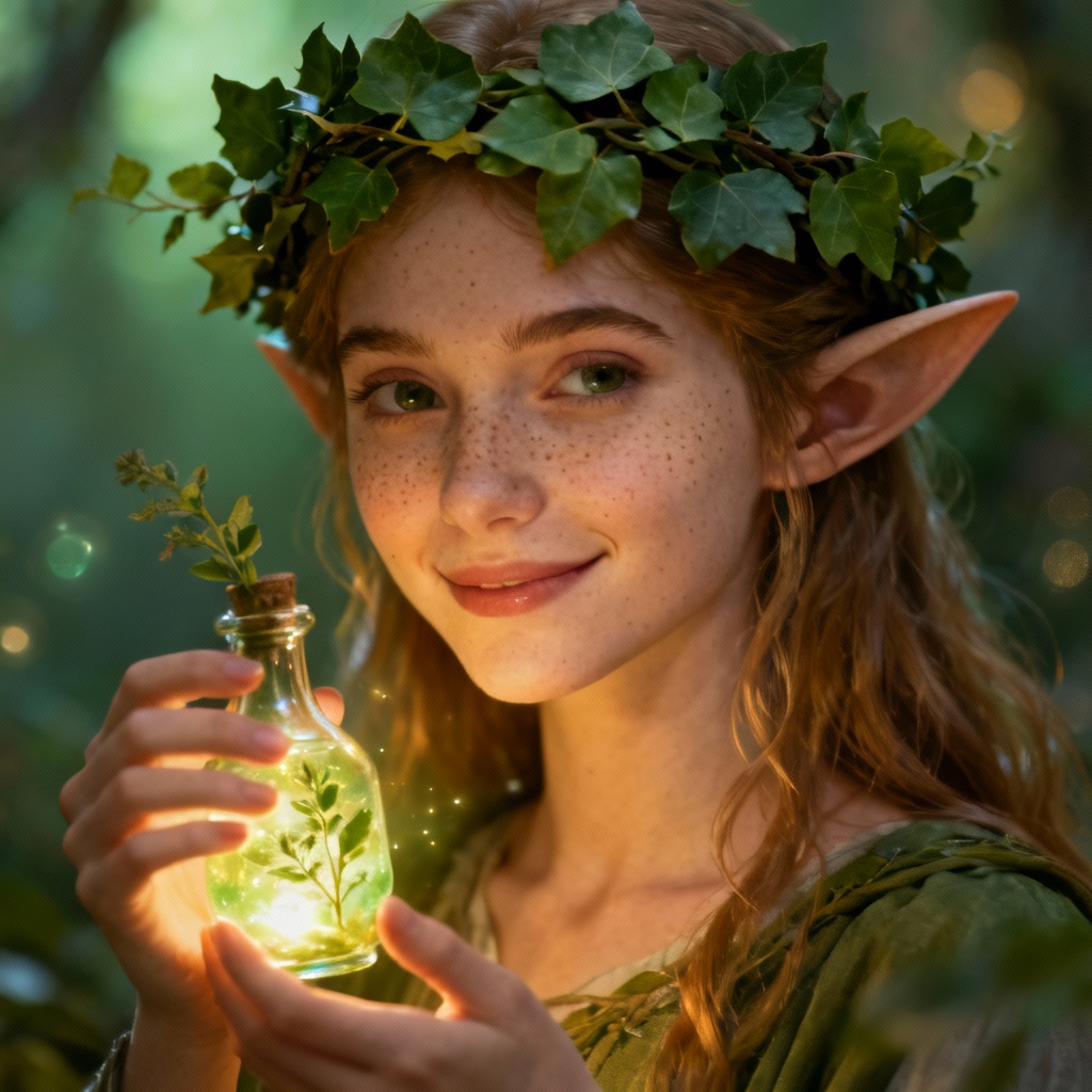 AI woodland healer elf