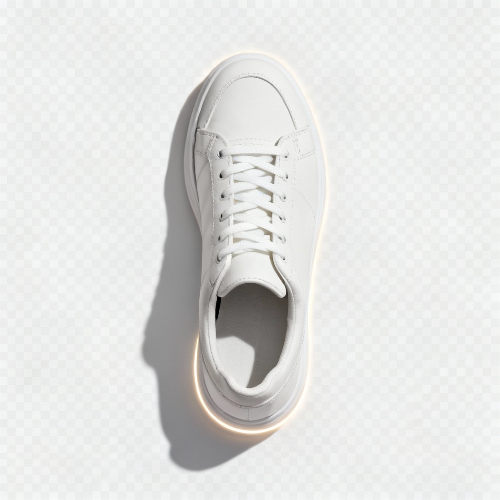 AI subject isolation for sneaker product photo