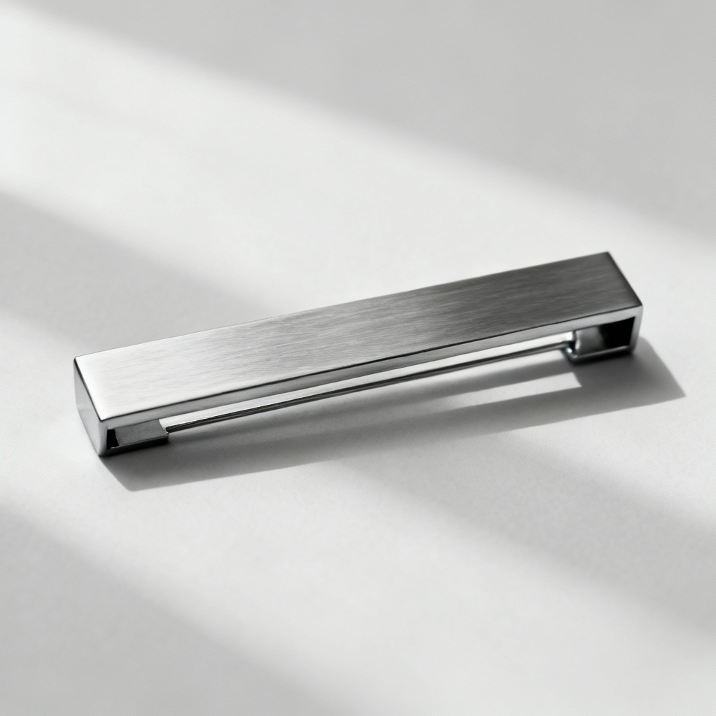 AI minimalist geometric metal barrette