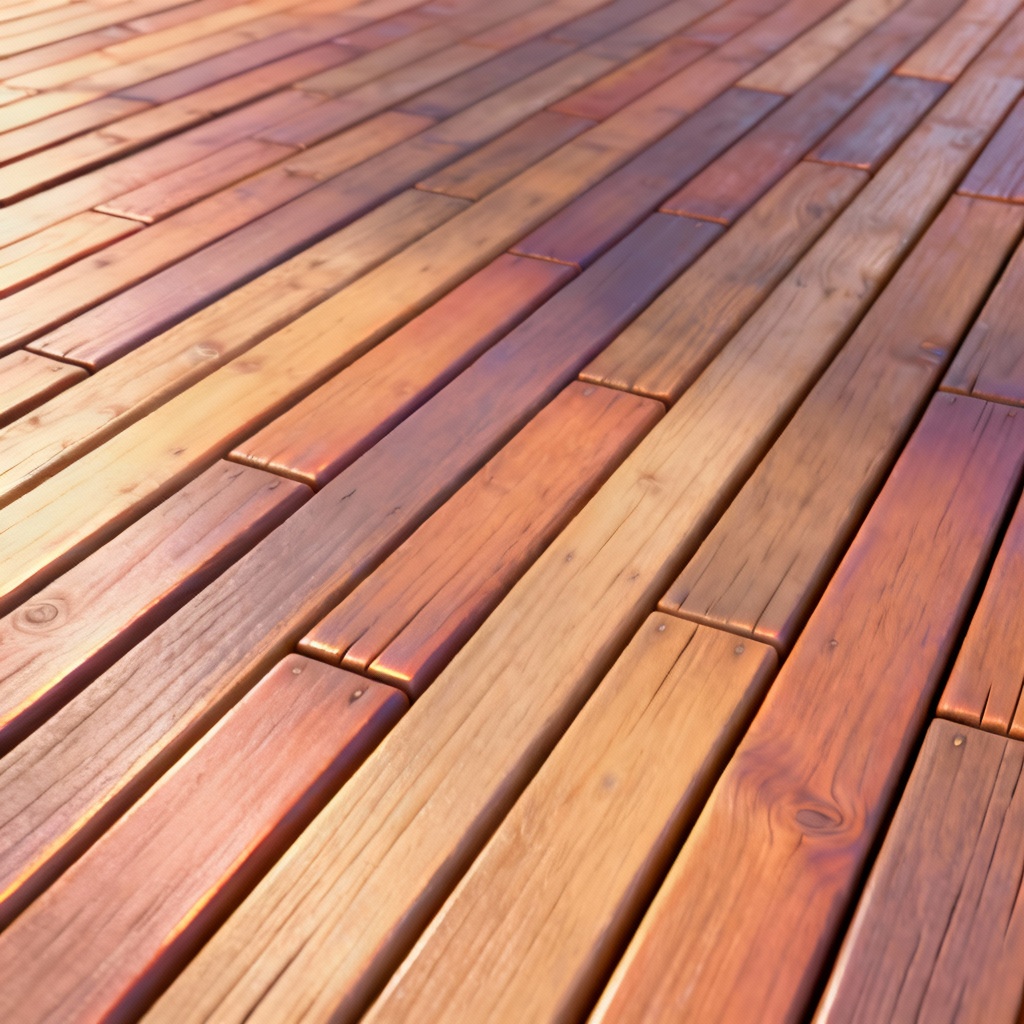 AI stylized wood plank texture hand painted