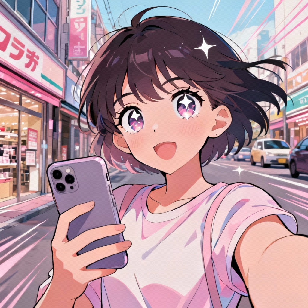 AI Manga Karikatur Selfie