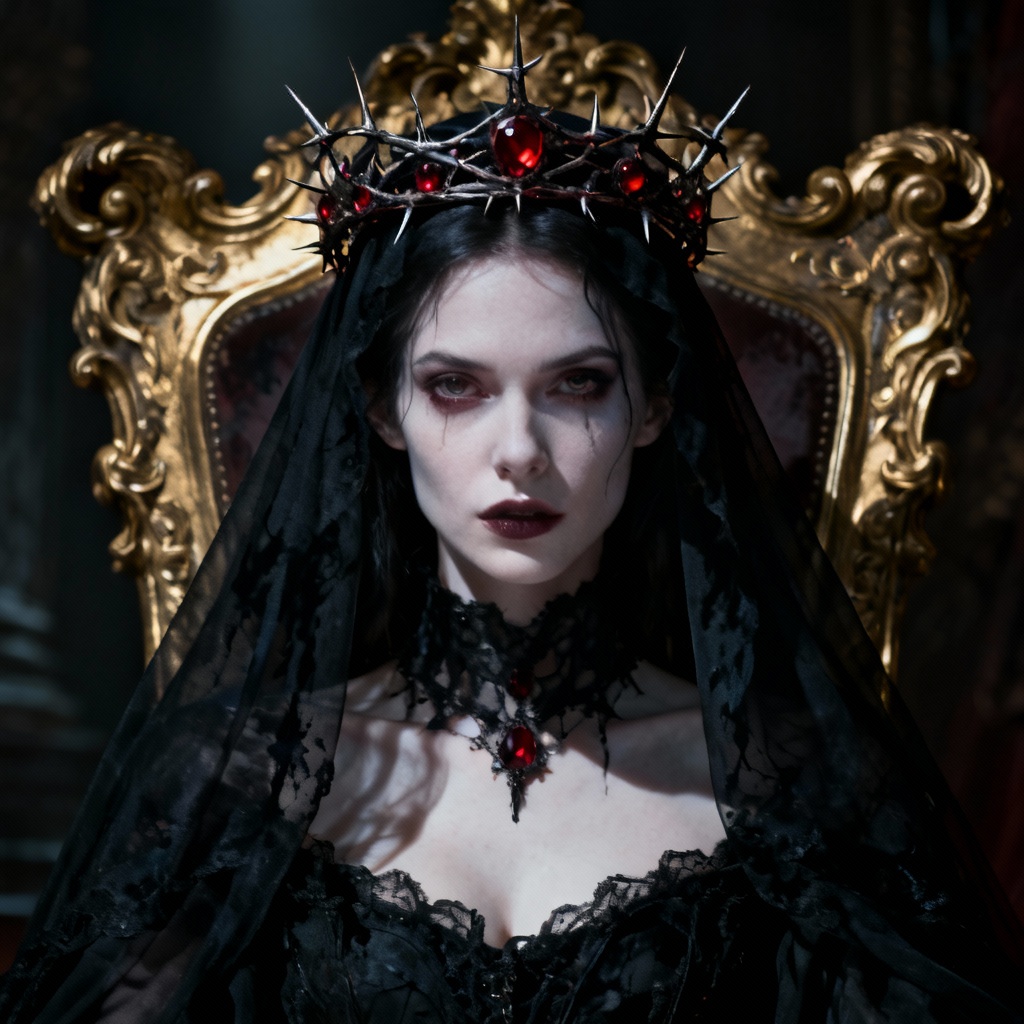 AI Evil Queen Portrait