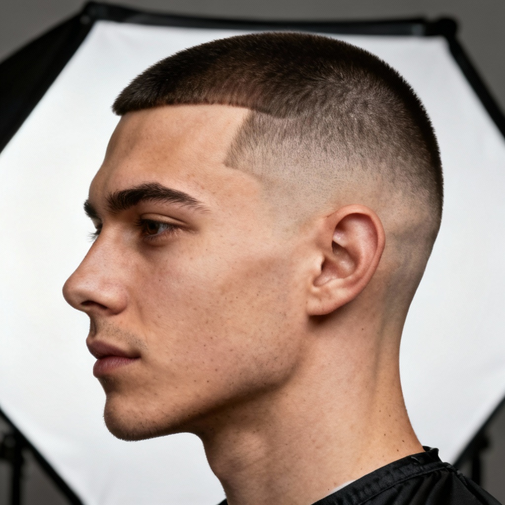 AI buzz cut sharp lineup