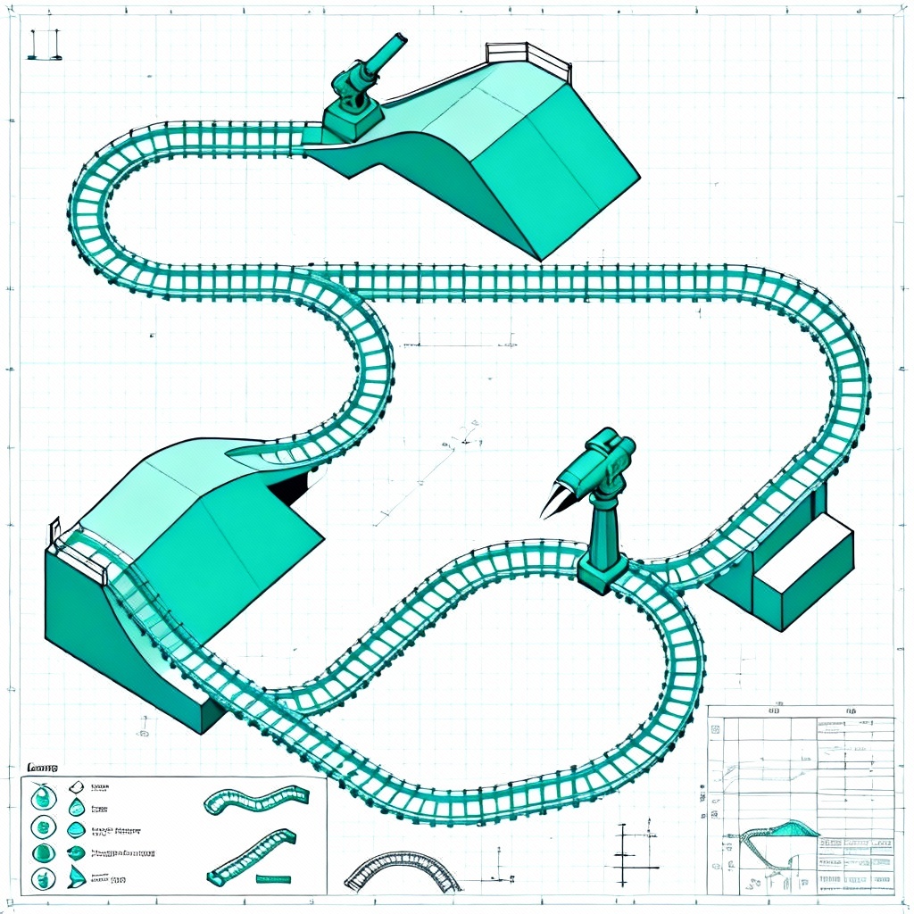 AI Hot Wheels blueprint track builder image