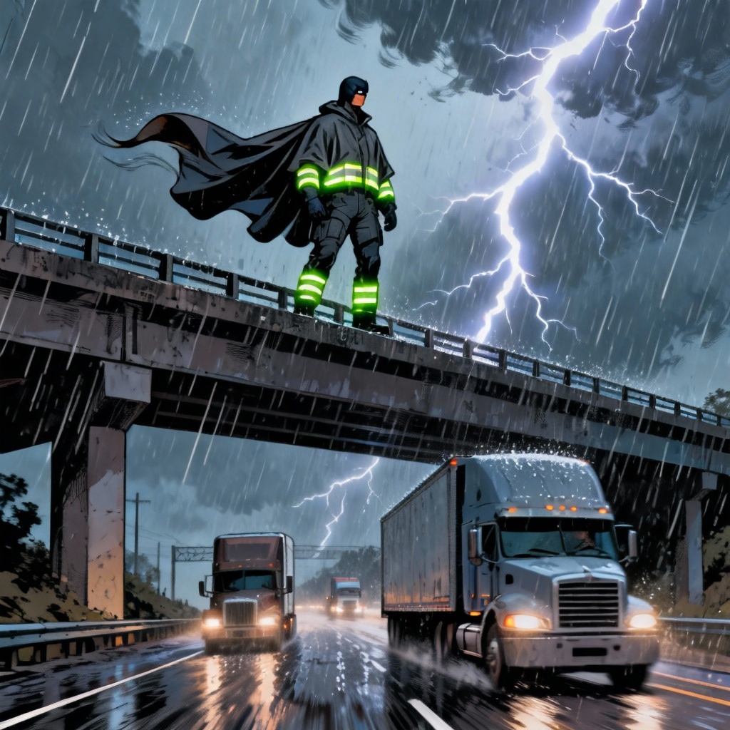 AI logistics storm dispatch hero