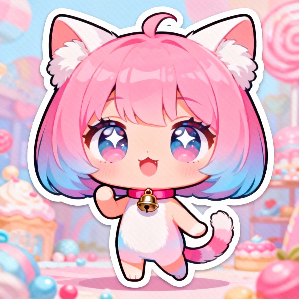 AI Suki chibi catgirl avatar