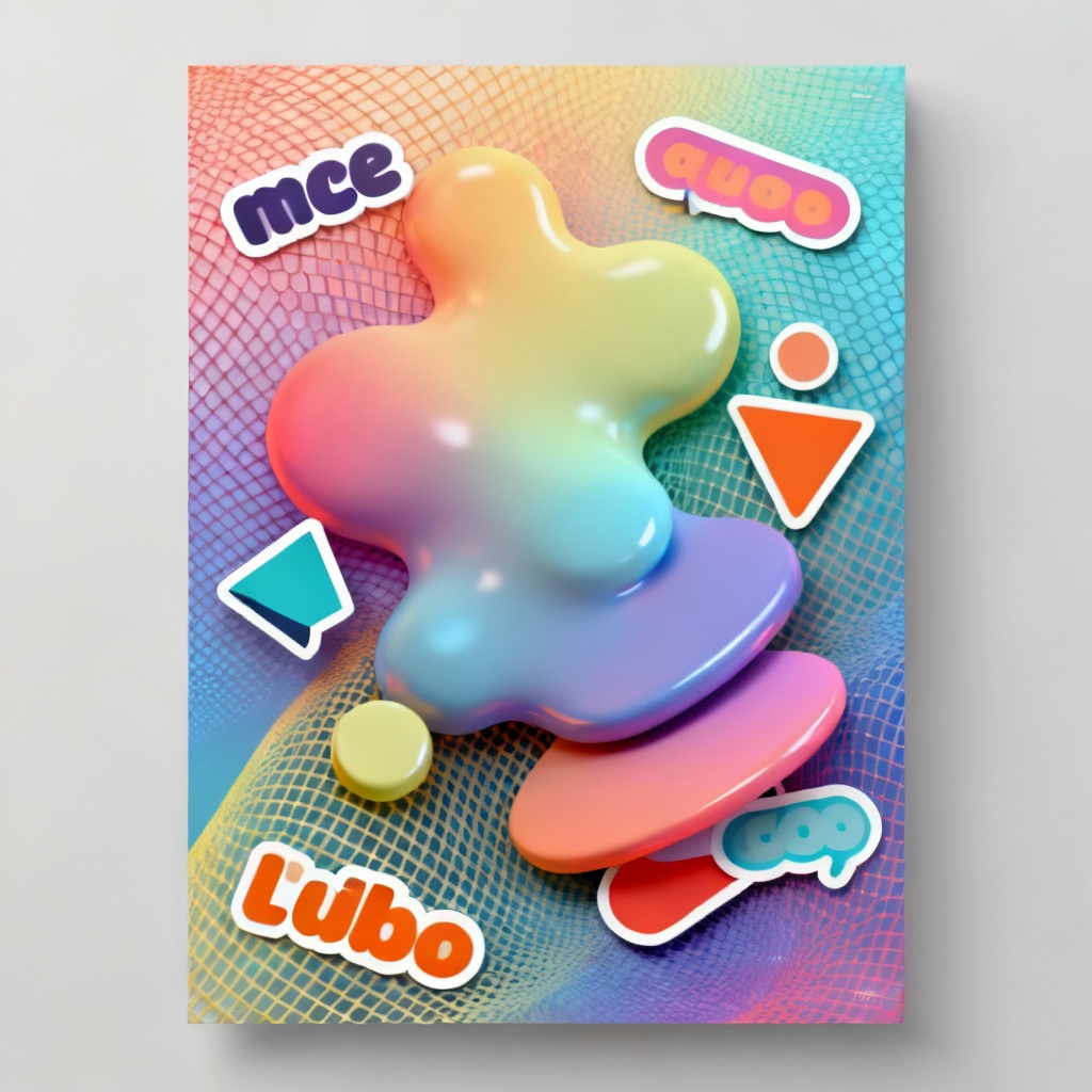 AI Gradient Festival Poster