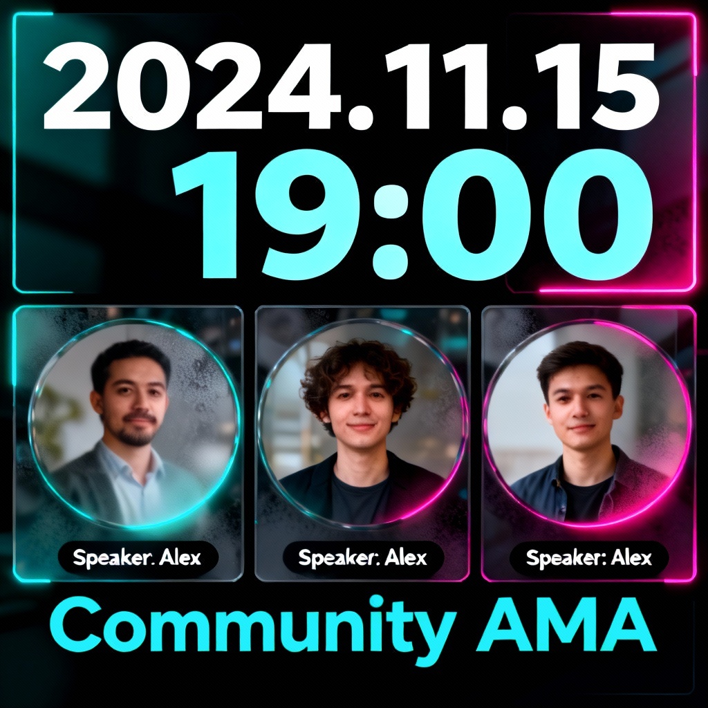 AI Community Event Poster