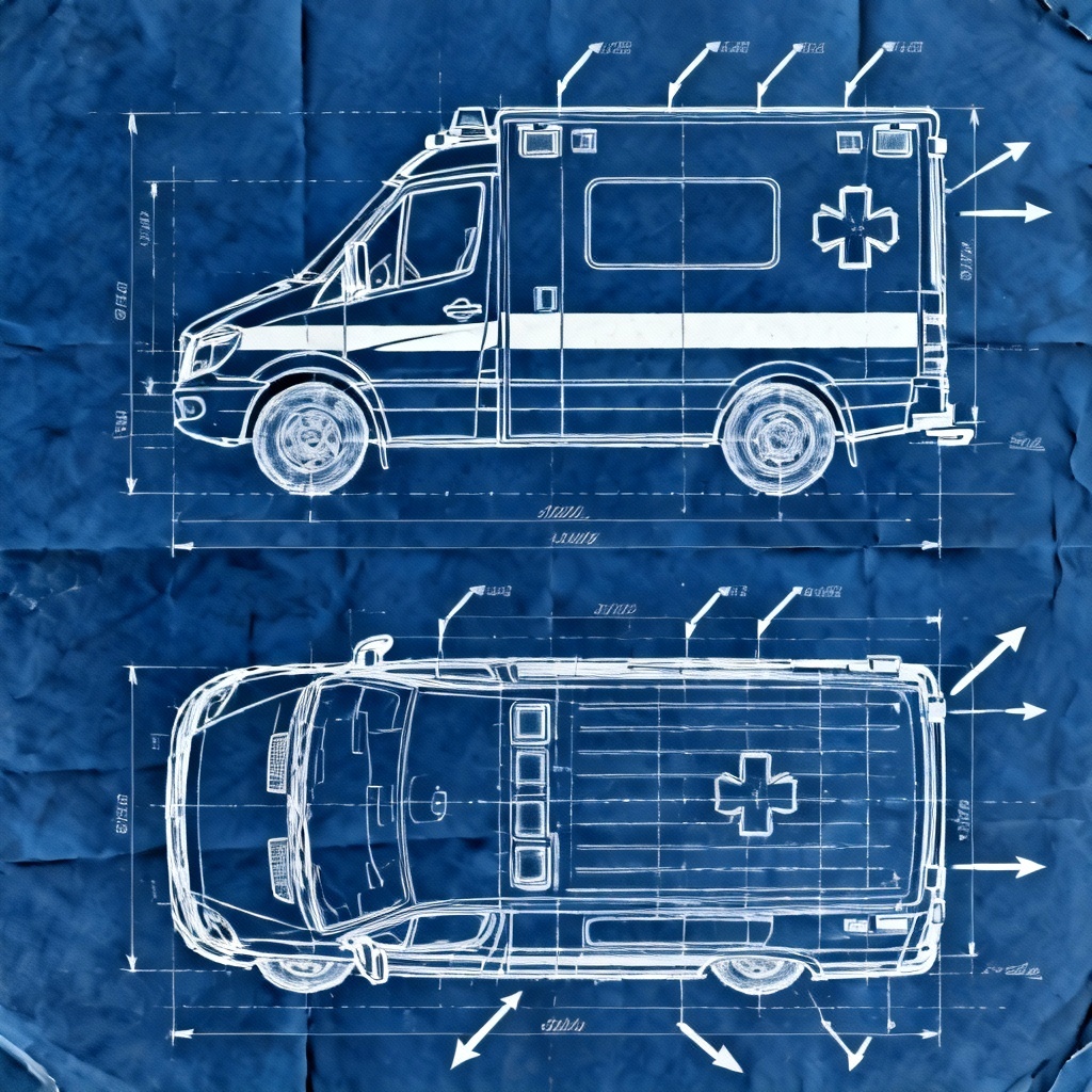 AI Ambulance Blueprint Diagram