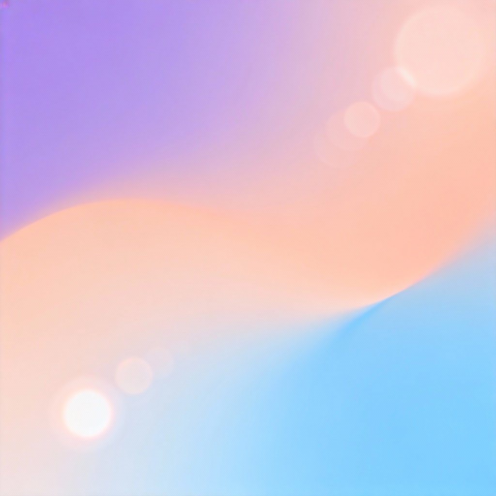 AI pastel gradient calming background