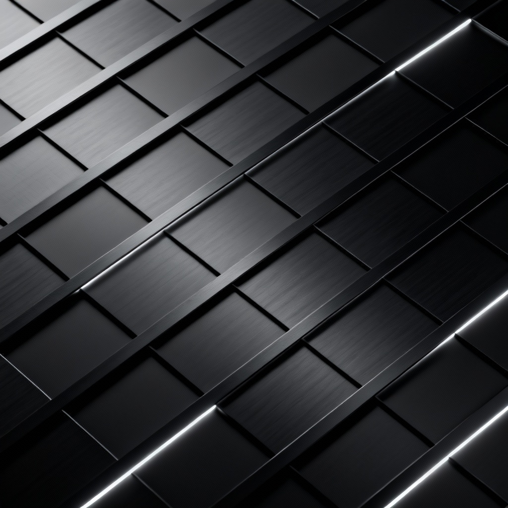 AI Monochrome Corpcore Desktop Wallpaper