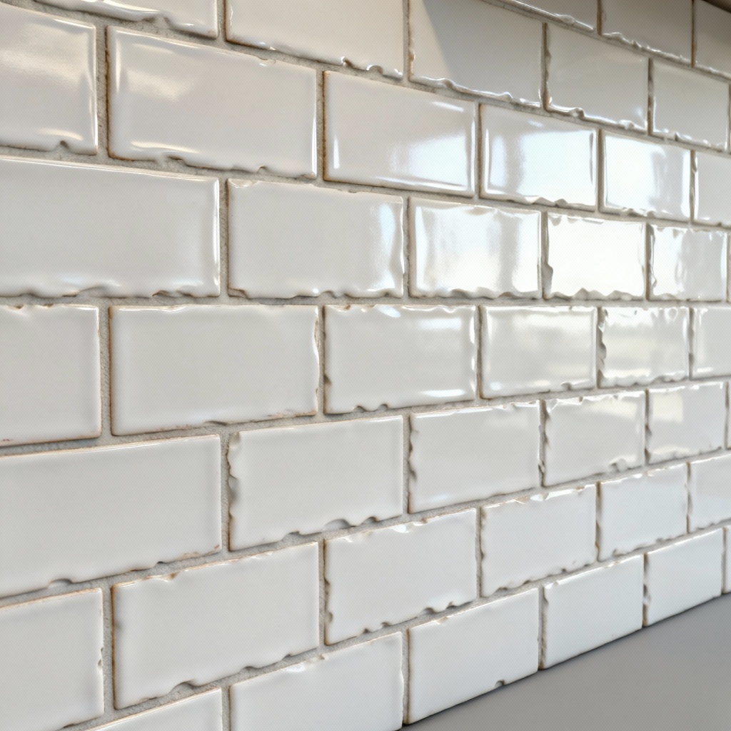 AI Ceramic Tile PBR Material