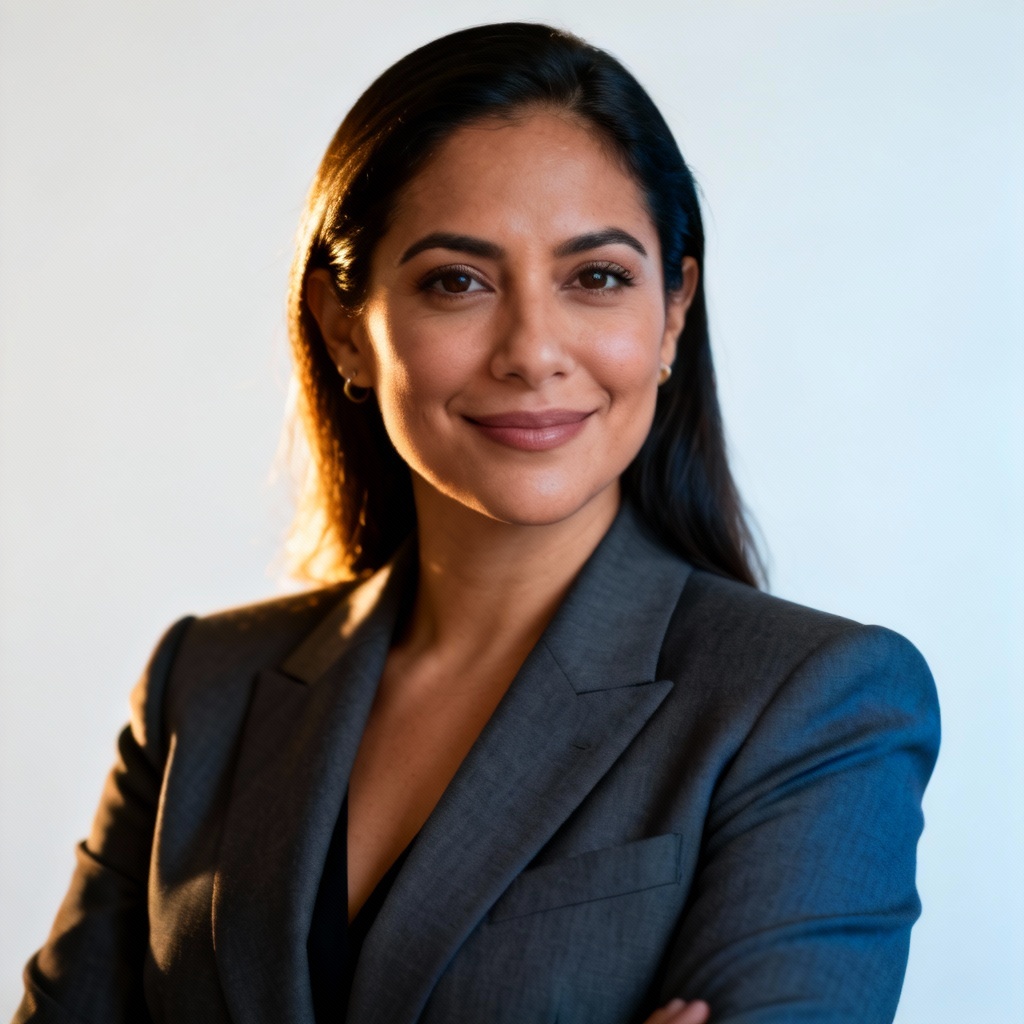 AI Latina business headshot