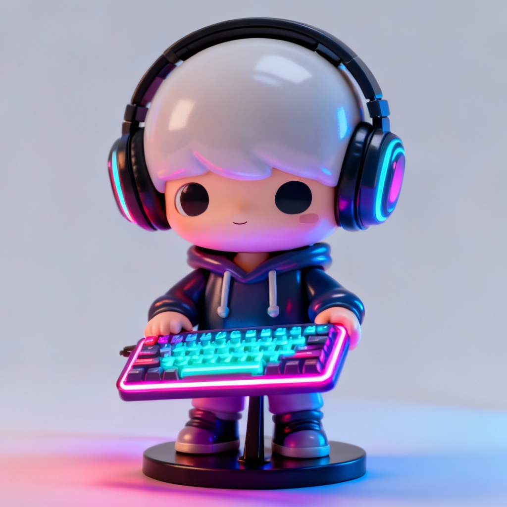AI Funko Pop gamer vinyl avatar