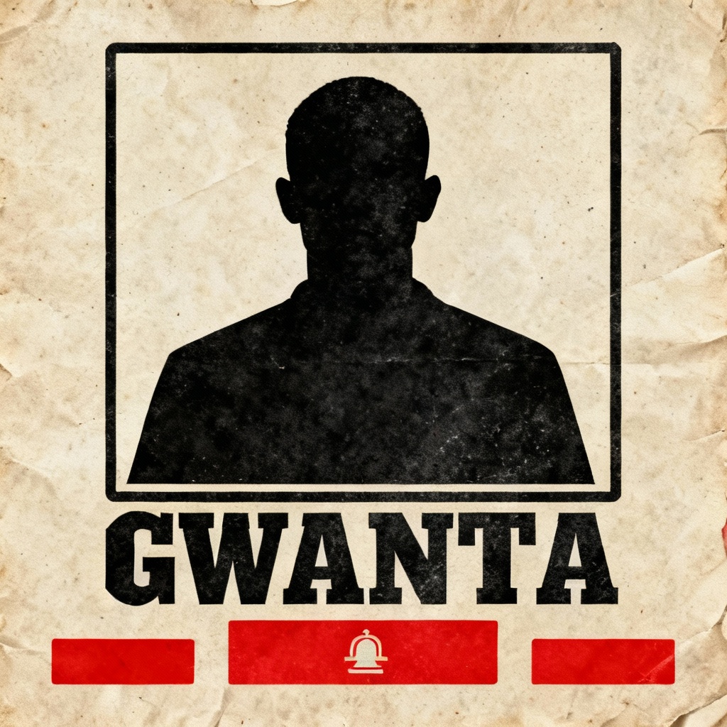 AI GTA wanted poster style portrait