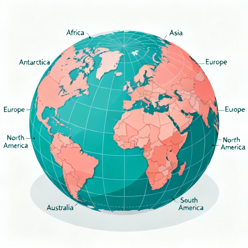 AI Isometric Earth Globe Infographic