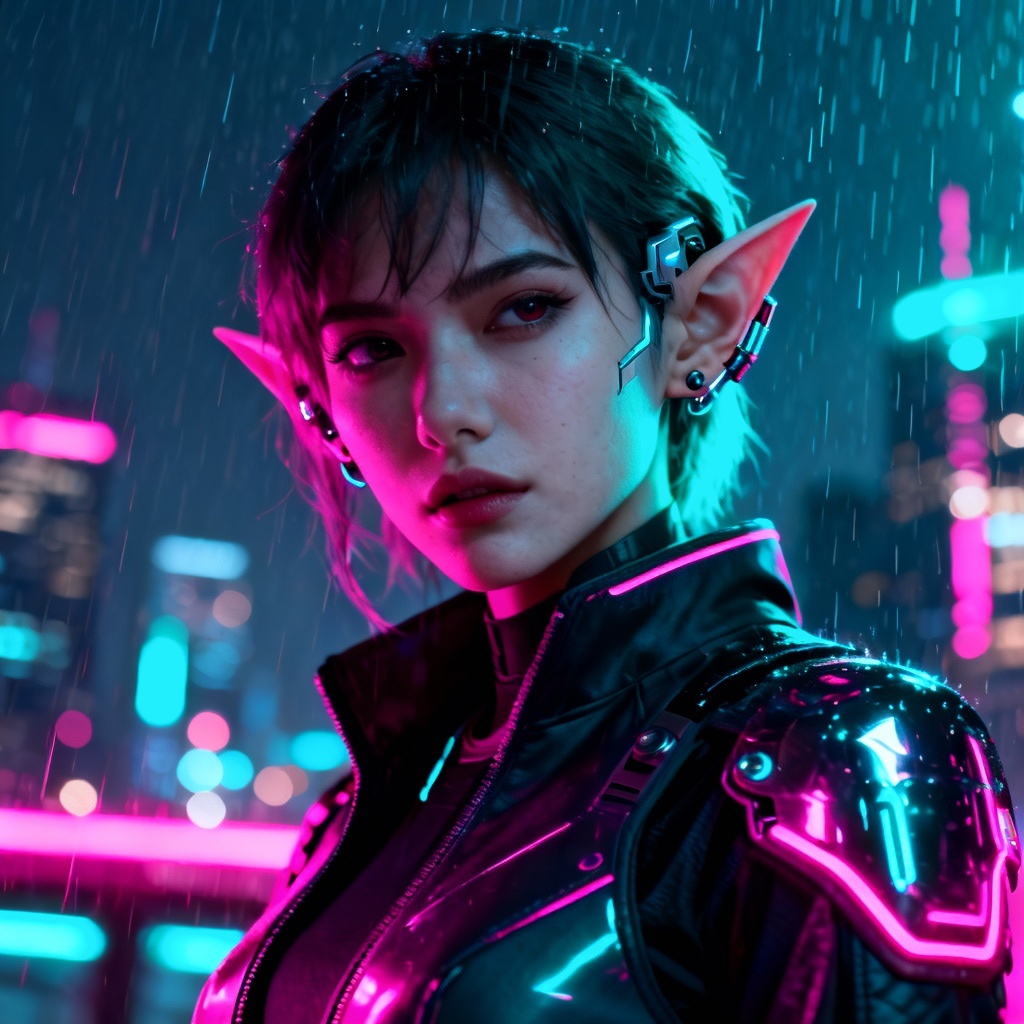 AI cyber elf crossover