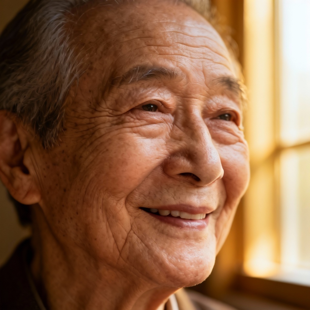 AI Senior Portrait Smile