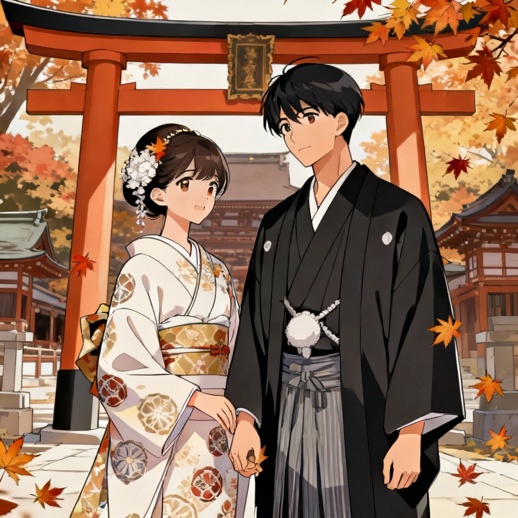 AI Traditional Kimono Ceremony