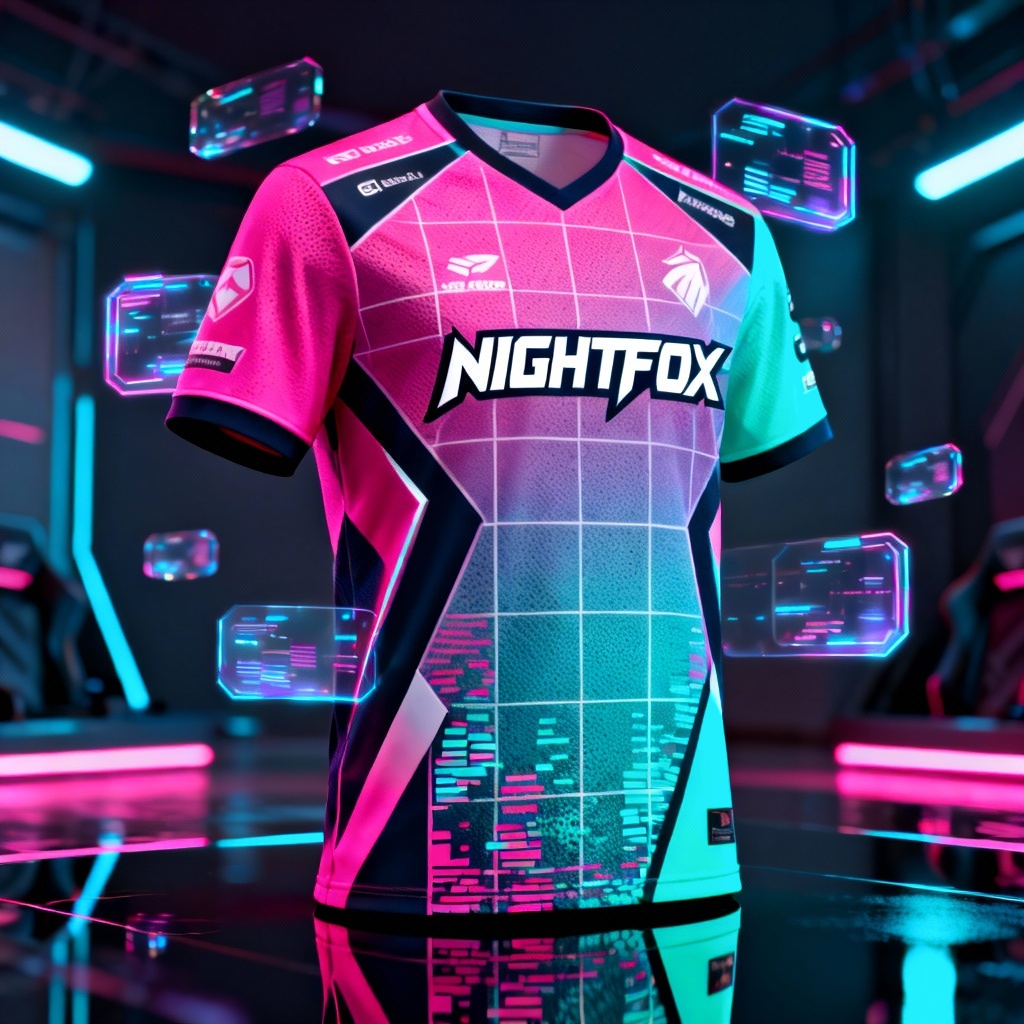 AI esports gradient pro kit jersey