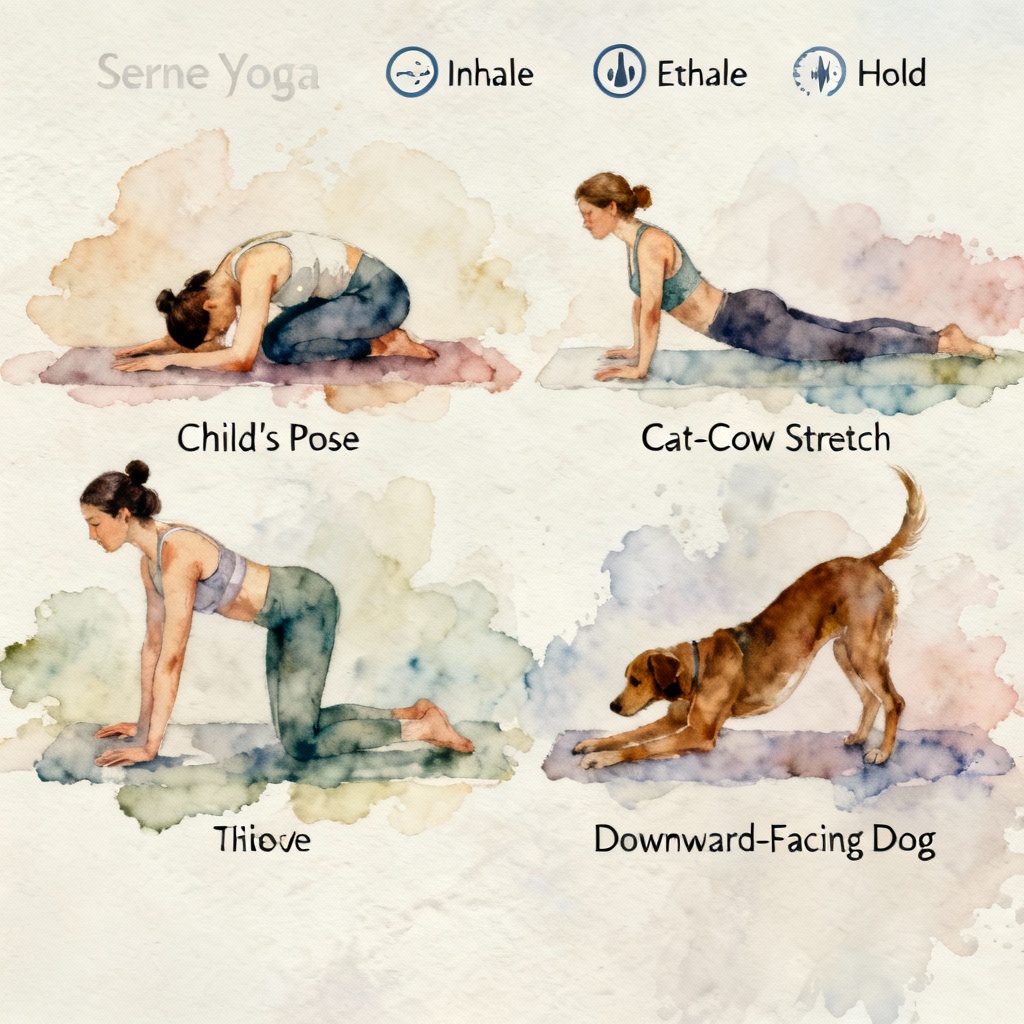 Yoga mobility flow for recovery plan