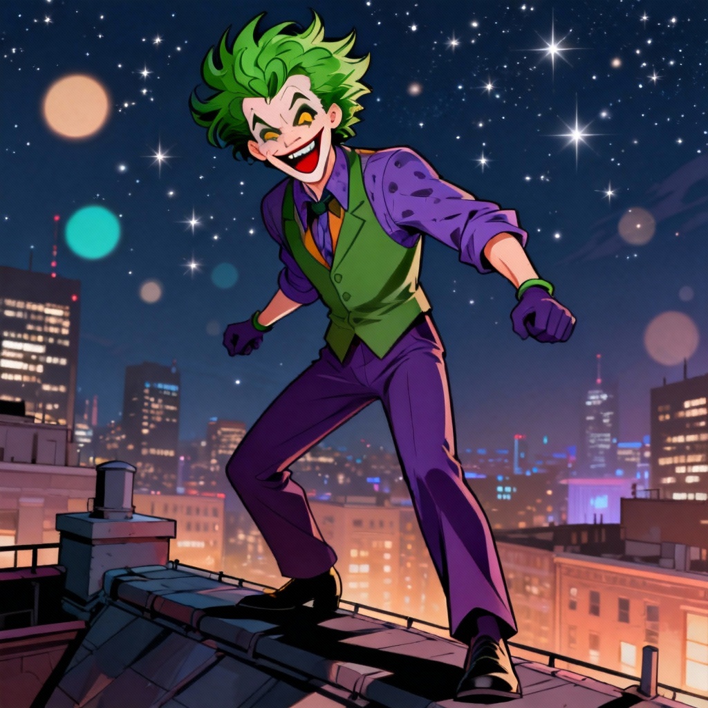 AI Anime Joker Character