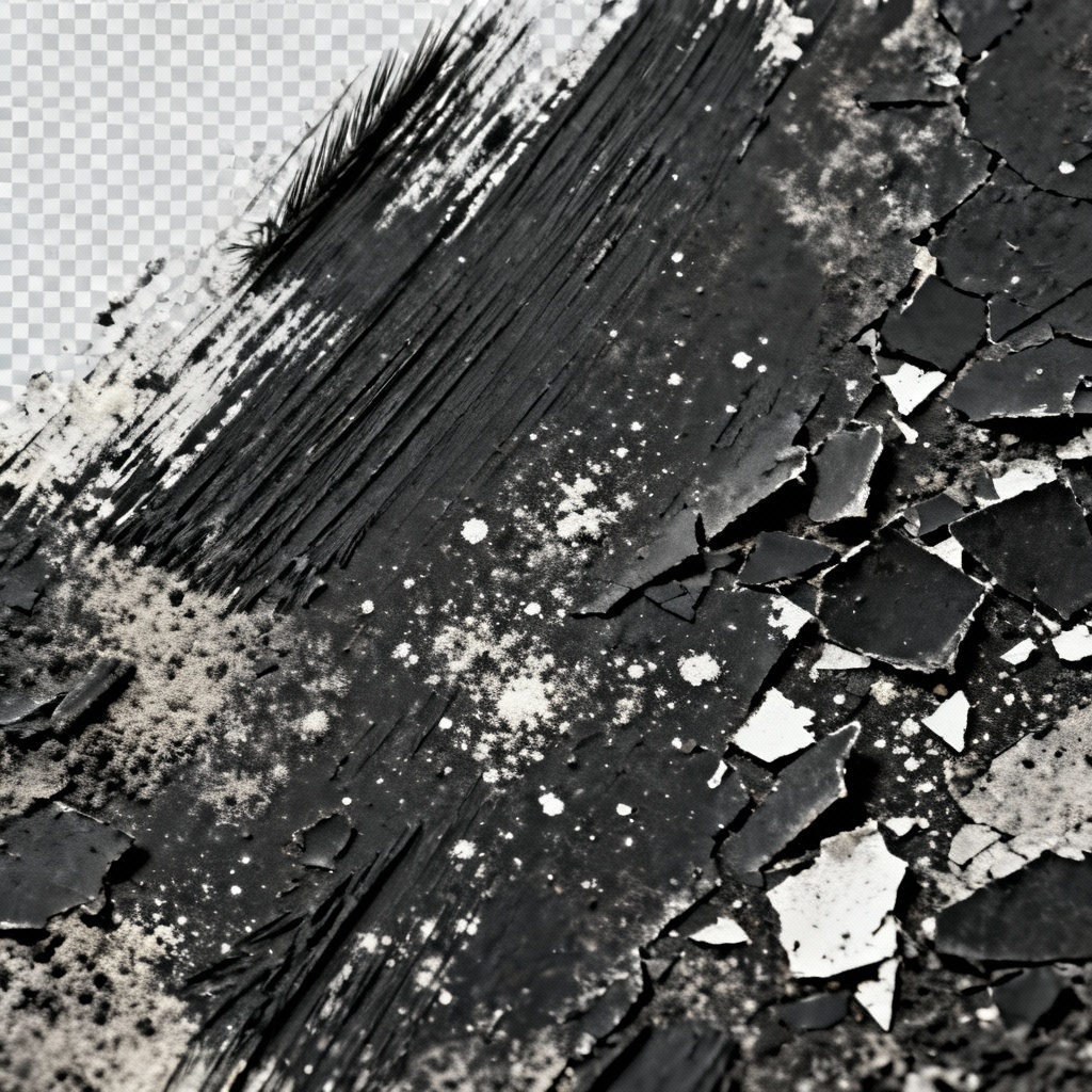 AI dry brush grunge stroke