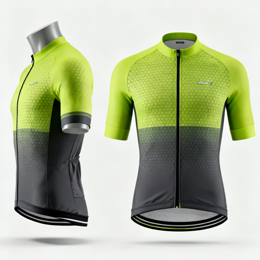 AI pro cycling jersey aero fit