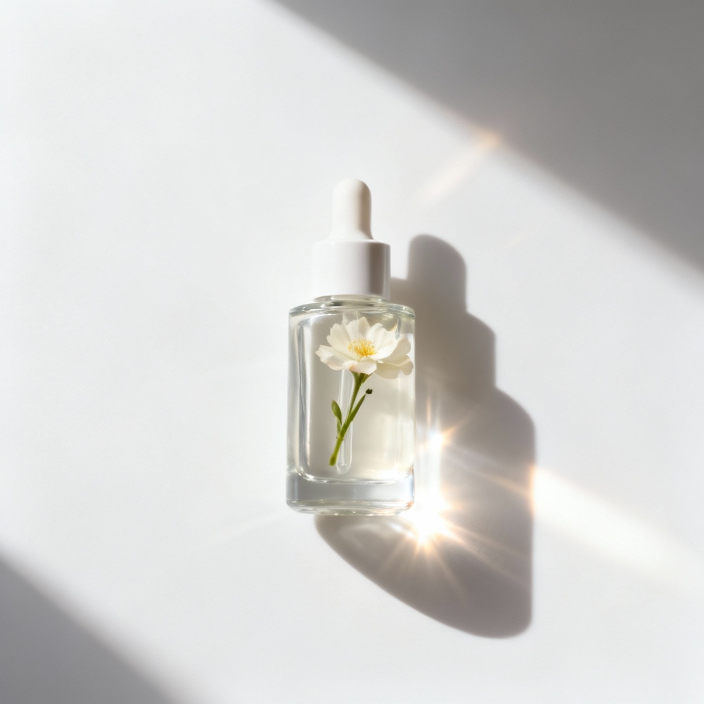 AI Radiant Product Flatlay Glow