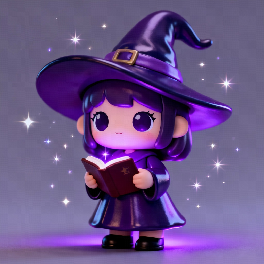 AI Funko Pop witch spellcaster figure