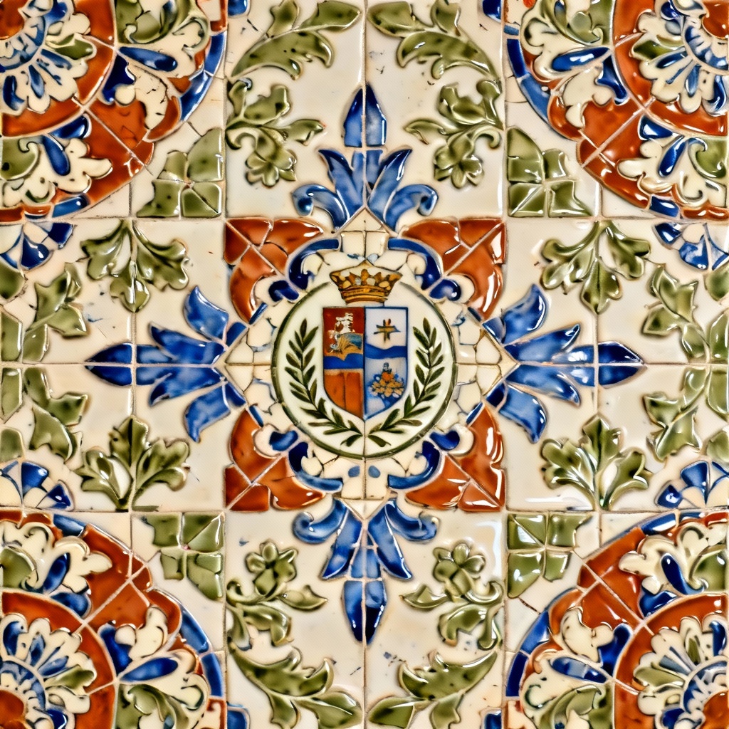 AI Mosaic Heritage Emblem