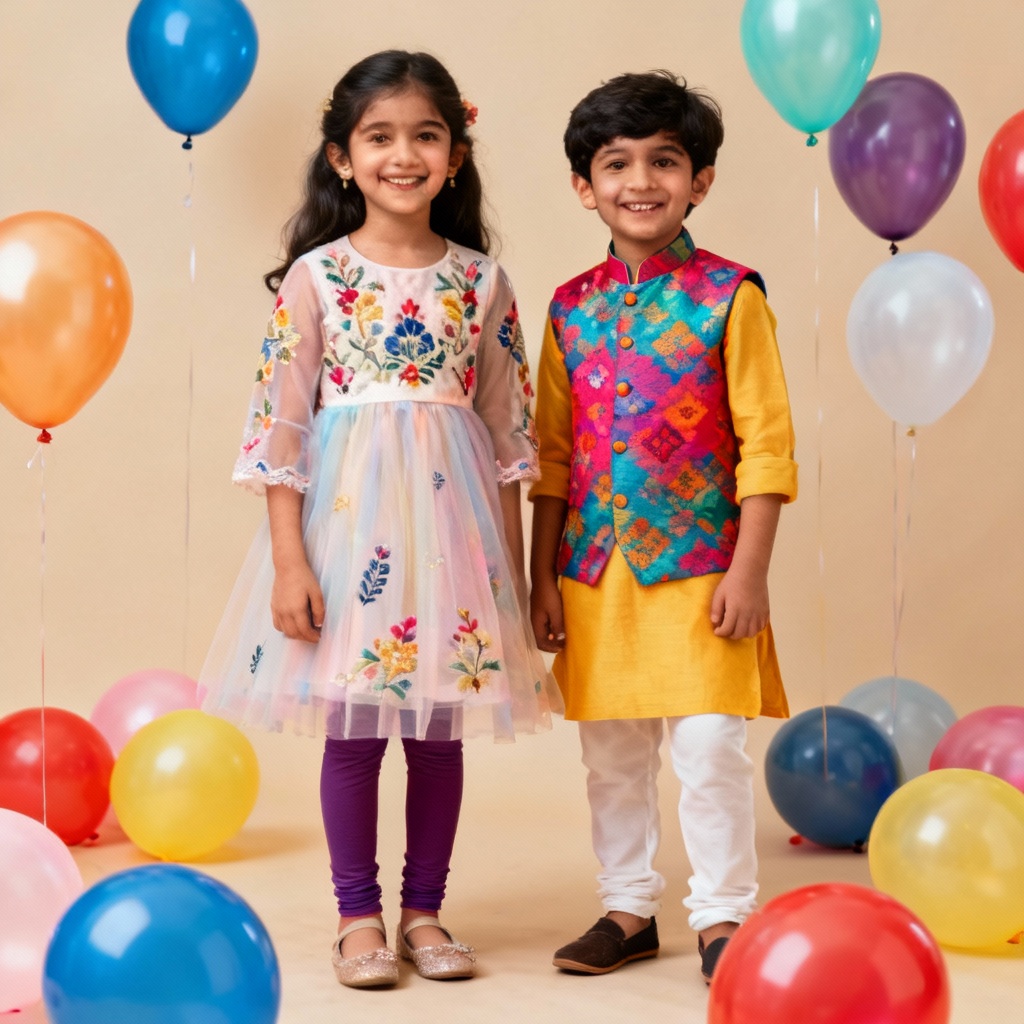AI Kids Eid Outfit