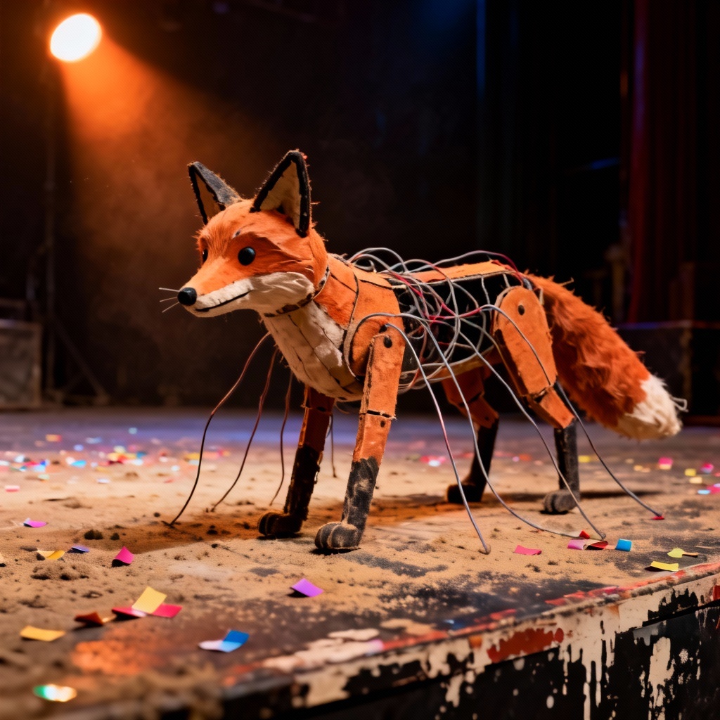 AI Mangle FanF stage spotlight scene