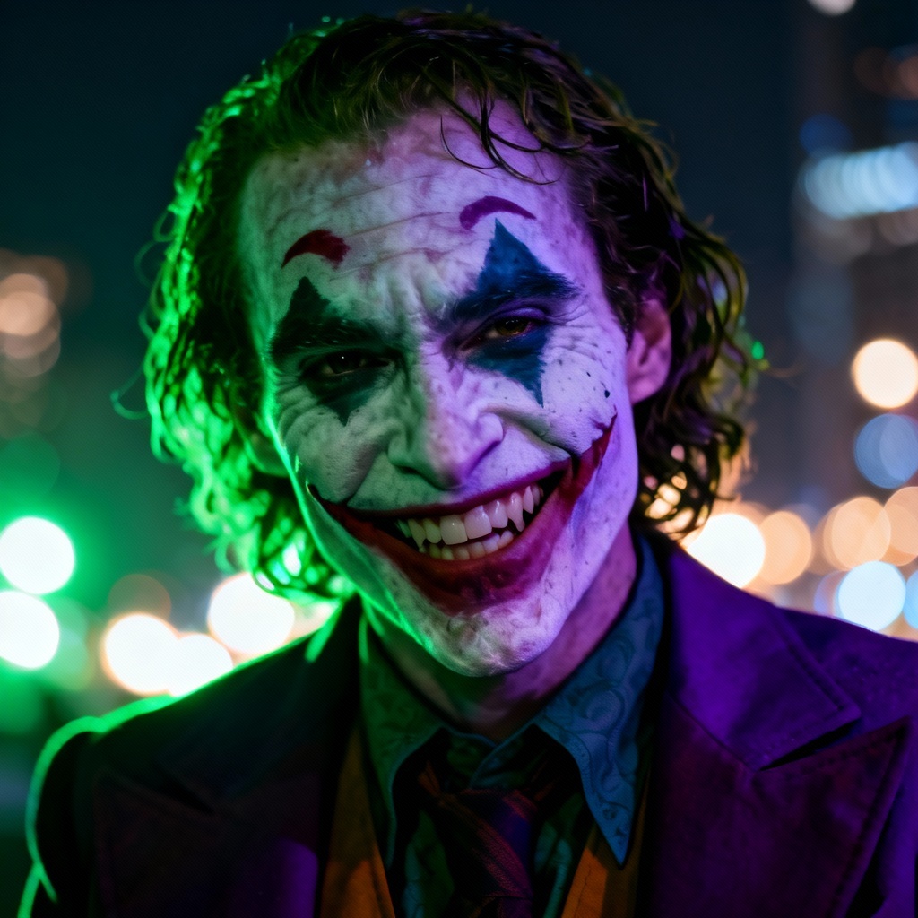 AI Joker Portrait Generator Preview