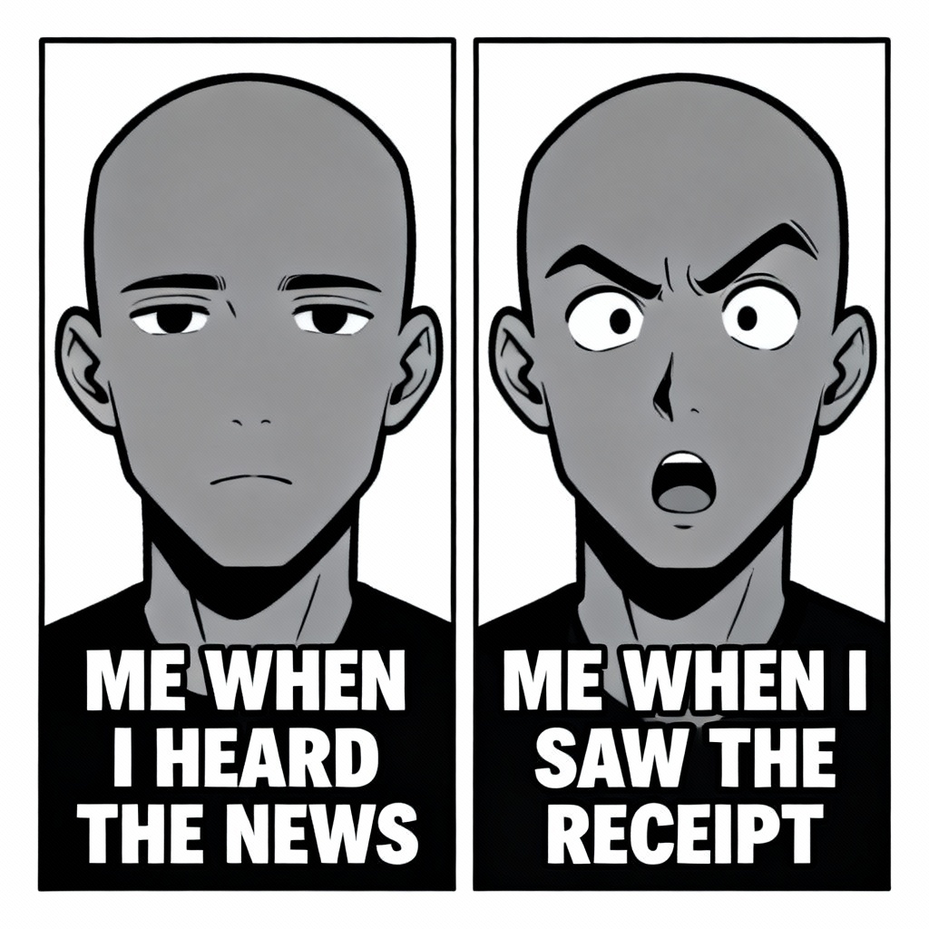 AI NPC two-panel dialogue meme template