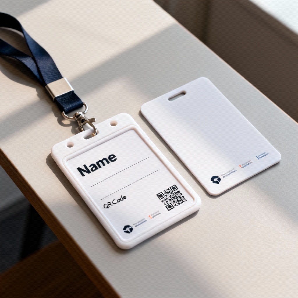 AI Conference Badge Design