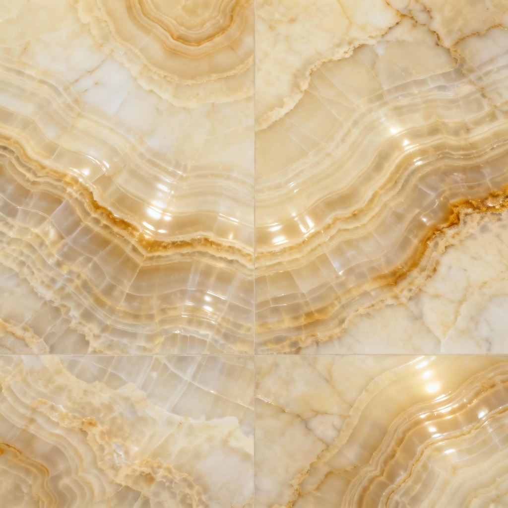 AI onyx marble texture seamless with creamy swirls