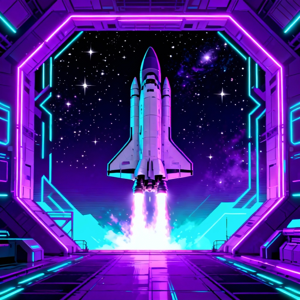 AI adventurous theme space odyssey launch